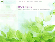 Tablet Screenshot of flitwicksurgery.co.uk